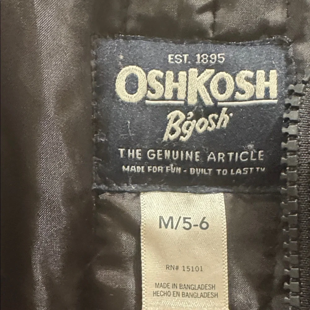 OshKosh B'gosh Kids Black Overalls
